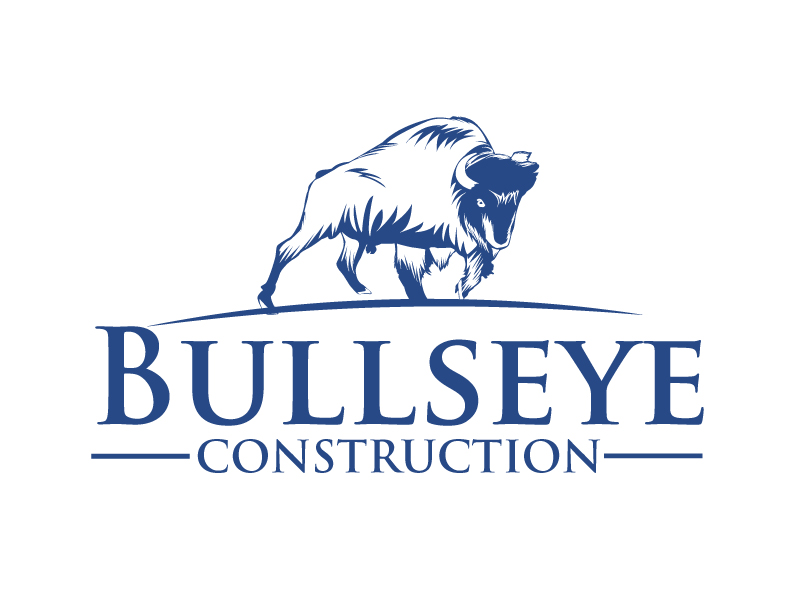 Bullseye Construction logo design by ElonStark