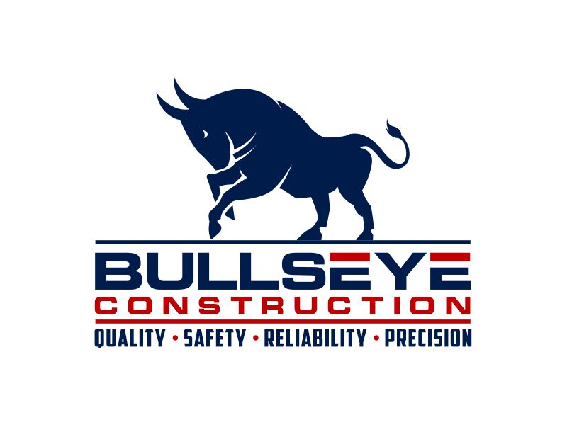 Bullseye Construction logo design by zonpipo1