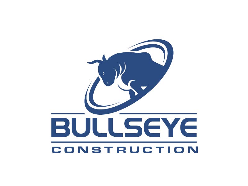 Bullseye Construction logo design by usef44