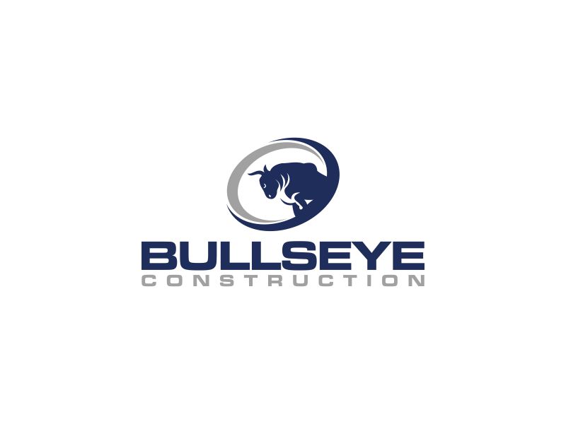 Bullseye Construction logo design by agil
