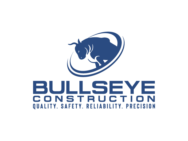 Bullseye Construction logo design by jonggol