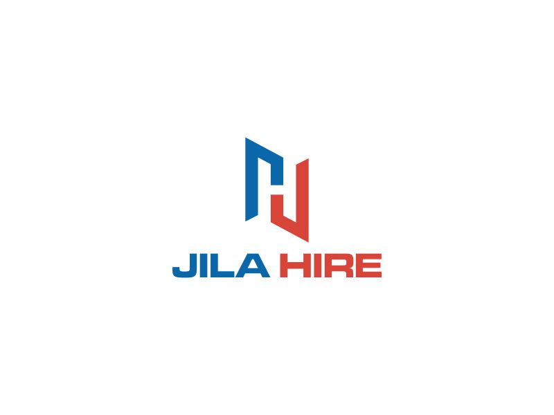 JILA Hire logo design by oke2angconcept
