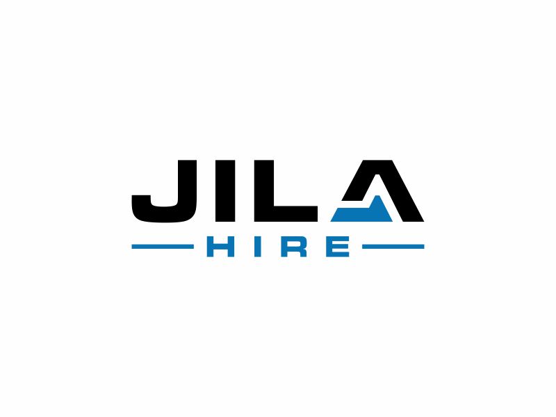 JILA Hire logo design by glasslogo