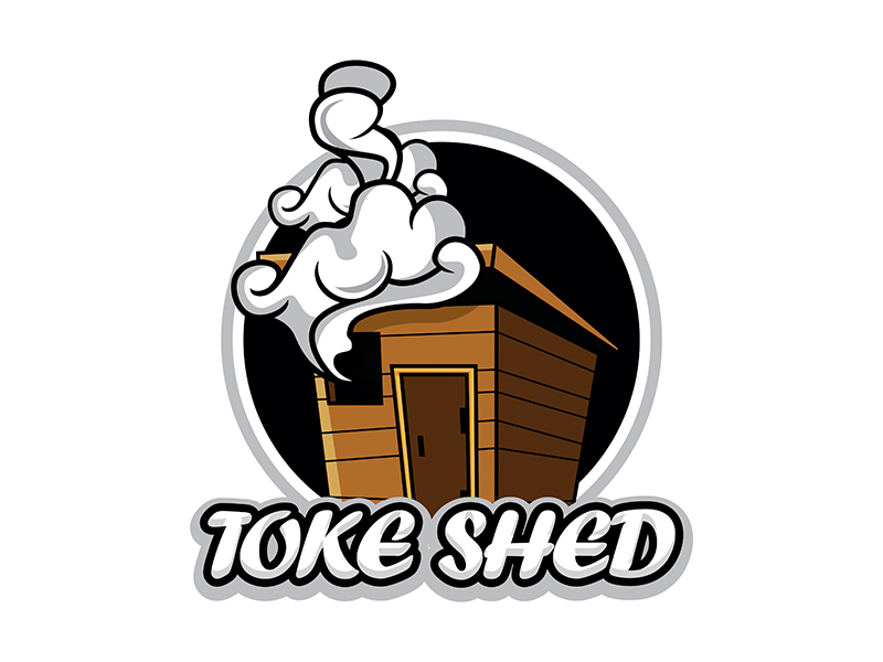 Toke Shed logo design by gitzart