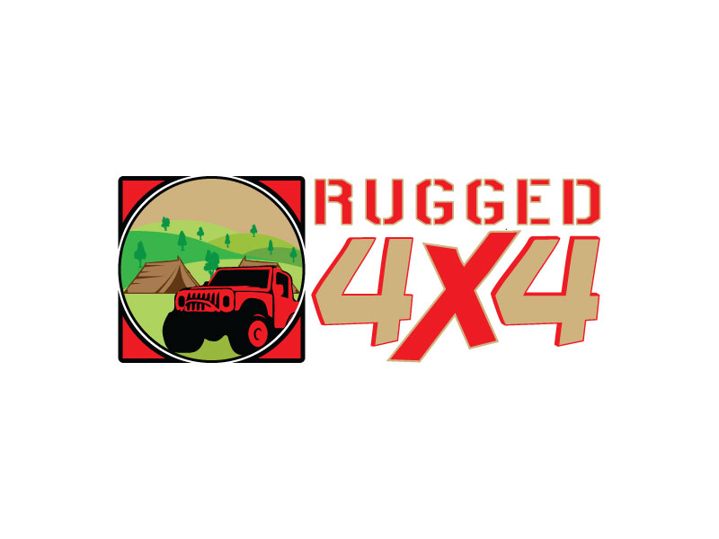 Rugged 4x4 logo design by Xiofa