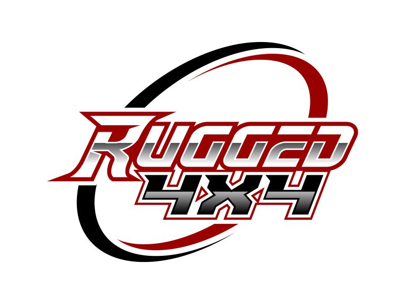 Rugged 4x4 logo design by zonpipo1