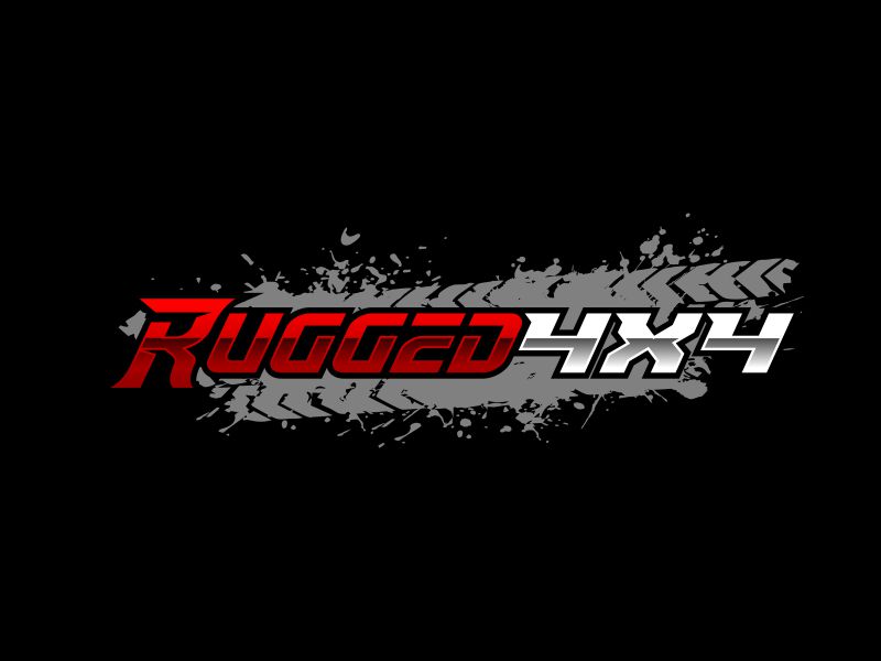 Rugged 4x4 logo design by zonpipo1