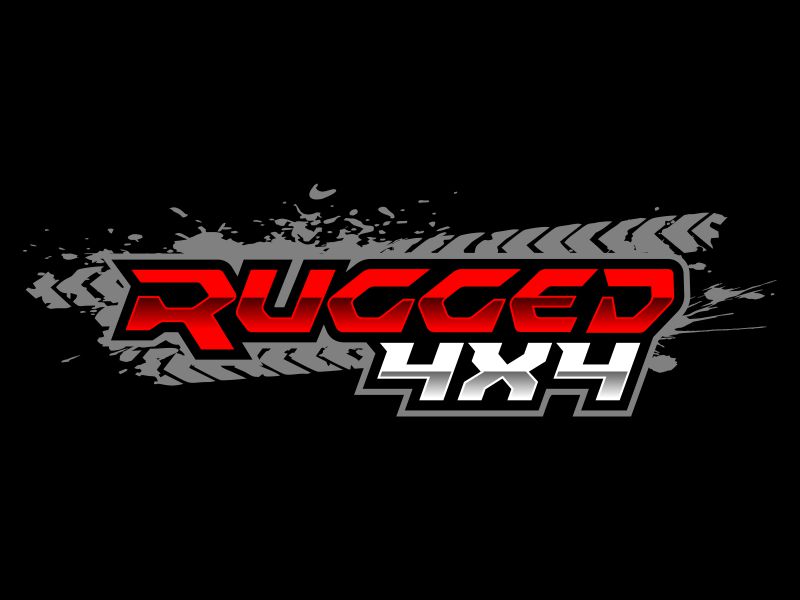 Rugged 4x4 logo design by zonpipo1