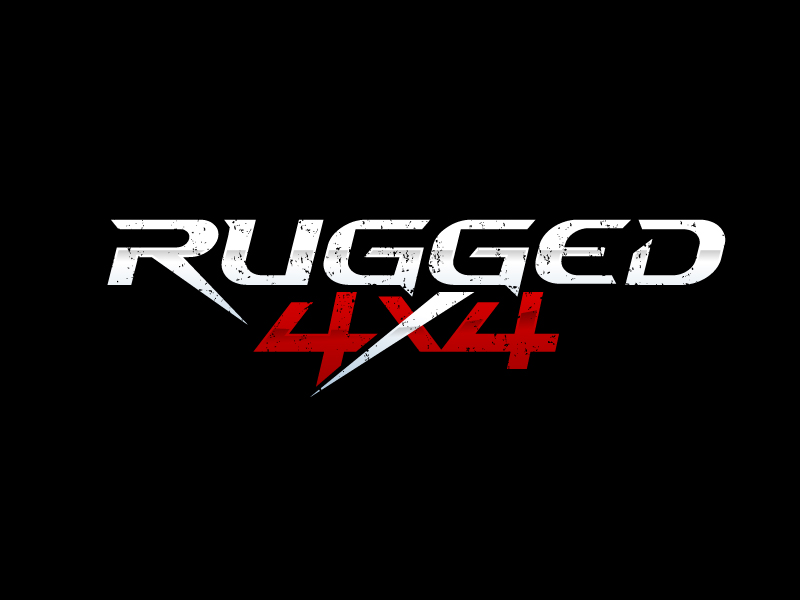 Rugged 4x4 logo design by sanworks