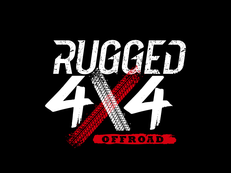 Rugged 4x4 logo design by sanworks