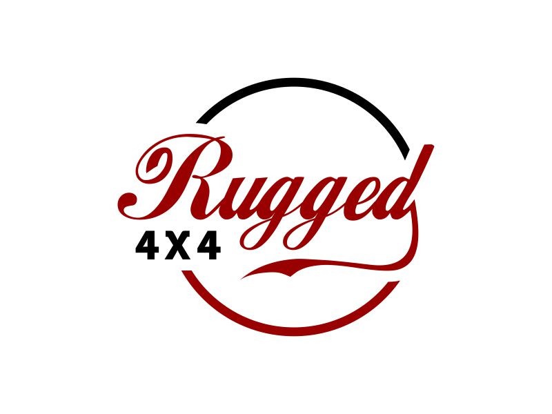 Rugged 4x4 logo design by Zhafir