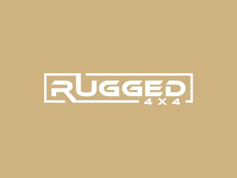 Rugged 4x4 logo design by Zhafir