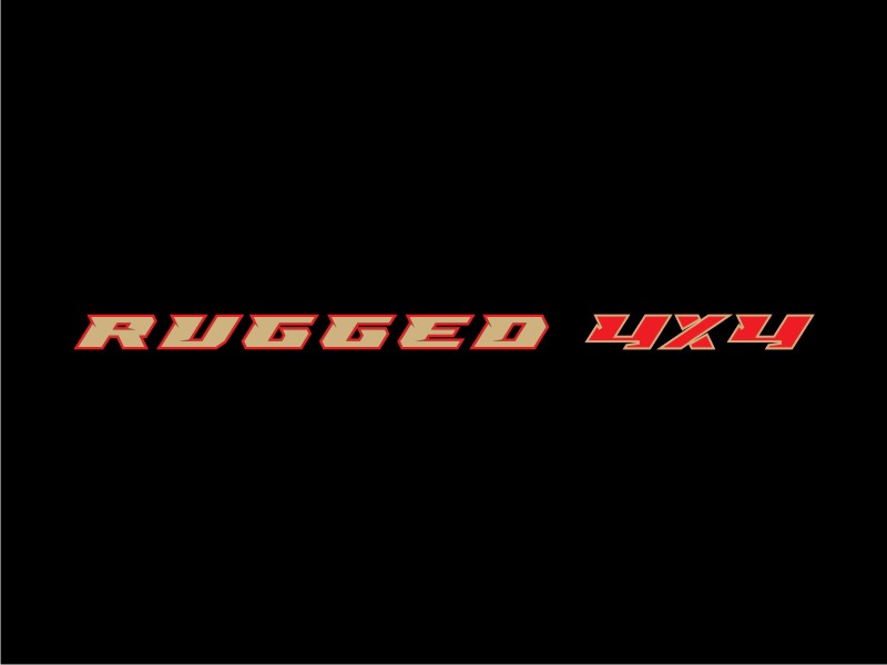 Rugged 4x4 logo design by johana