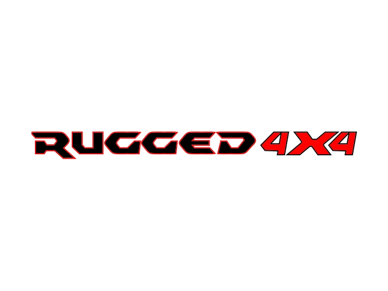 Rugged 4x4 logo design by lintinganarto