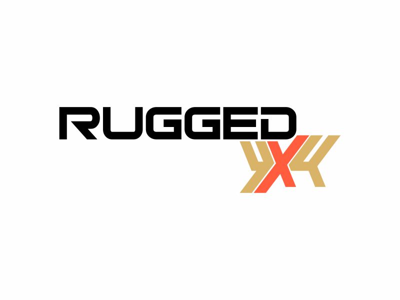 Rugged 4x4 logo design by glasslogo