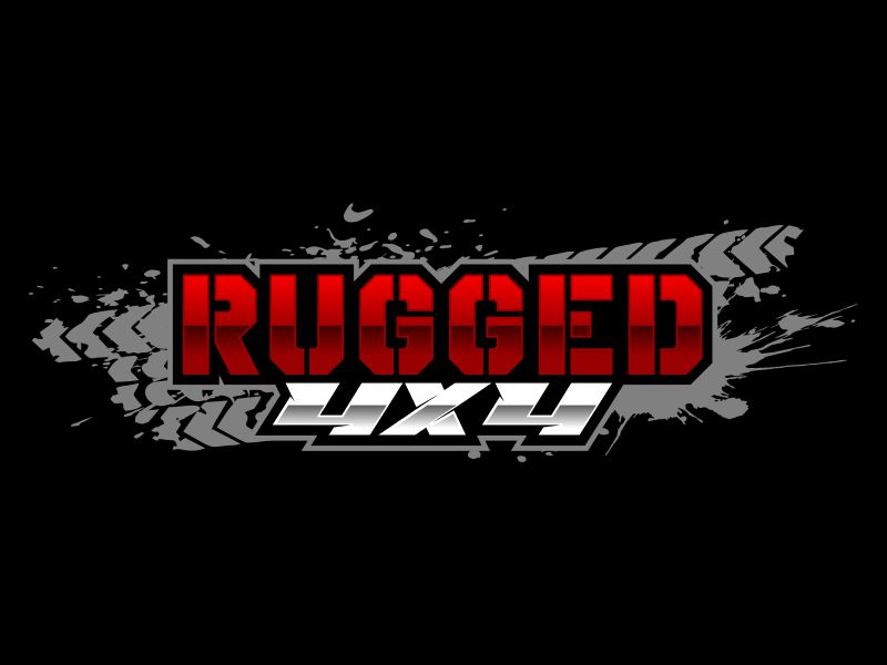 Rugged 4x4 logo design by zonpipo1