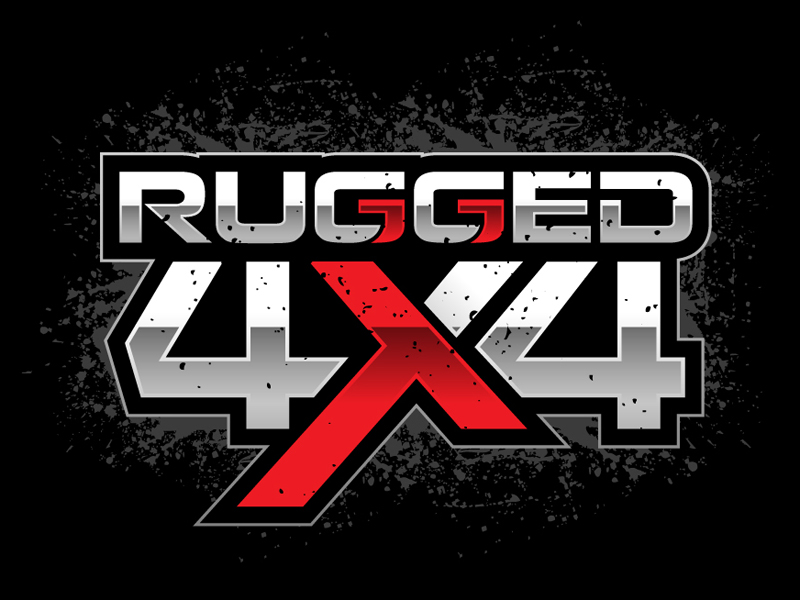 Rugged 4x4 logo design by DreamLogoDesign