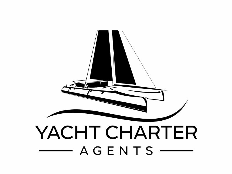 Yacht Charter Agents logo design by Greenlight