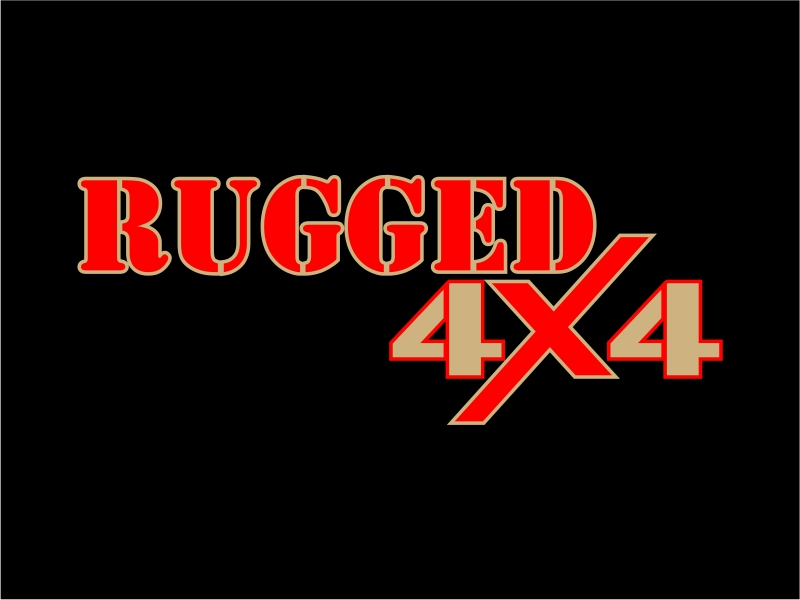 Rugged 4x4 logo design by cintoko