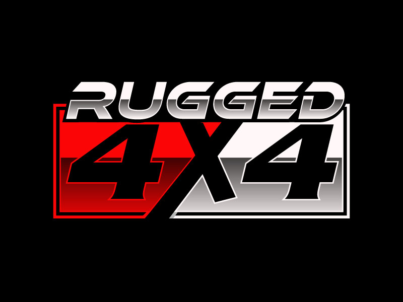 Rugged 4x4 logo design by Gilate