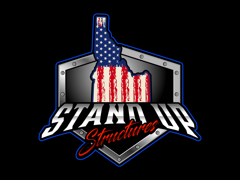 STAND UP STRUCTURES logo design by Koushik