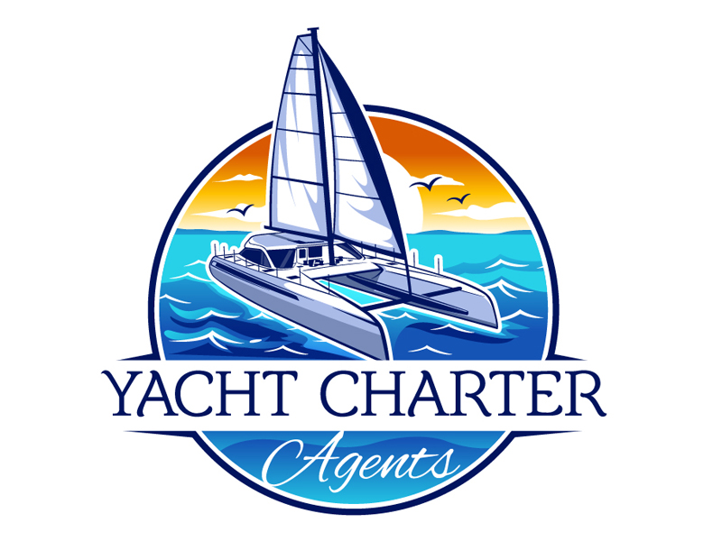 Yacht Charter Agents logo design by DreamLogoDesign