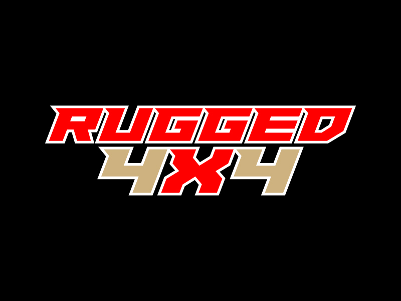Rugged 4x4 logo design by Poki