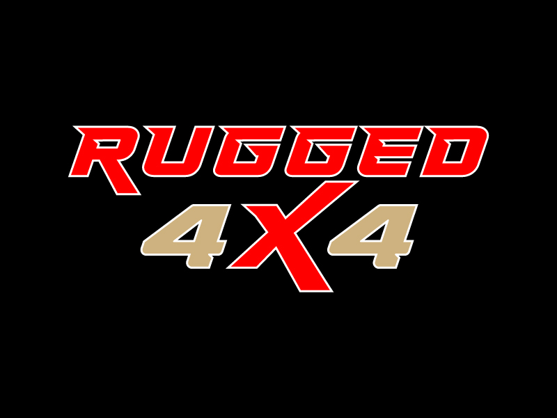 Rugged 4x4 logo design by Poki