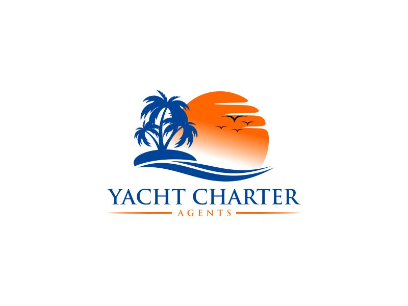 Yacht Charter Agents logo design by Gedibal