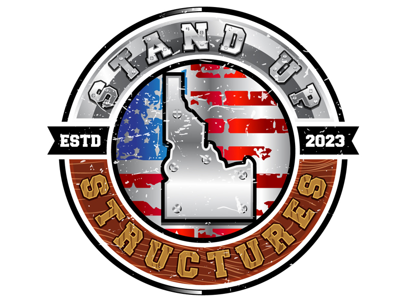 STAND UP STRUCTURES logo design by DreamLogoDesign