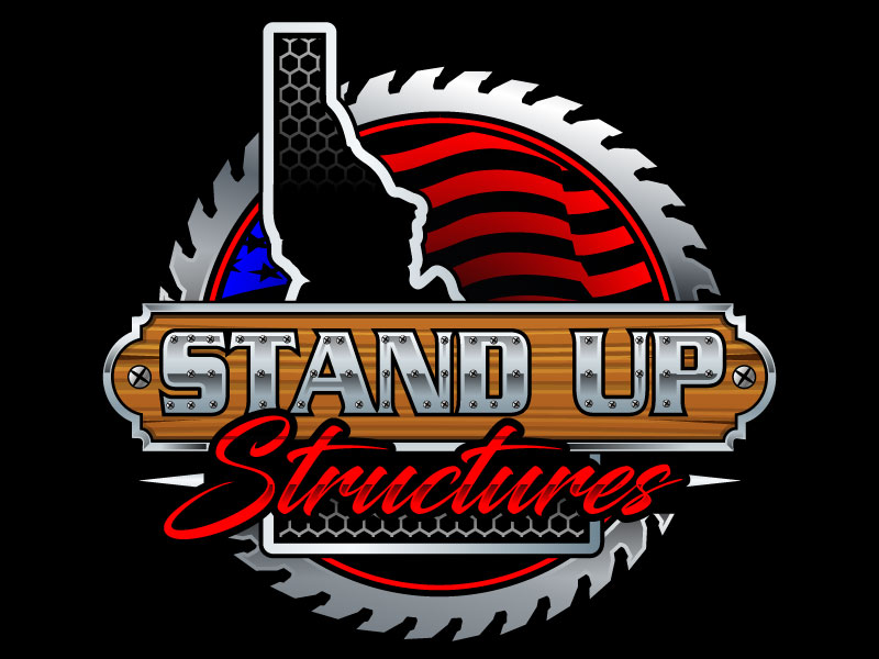 STAND UP STRUCTURES logo design by Suvendu