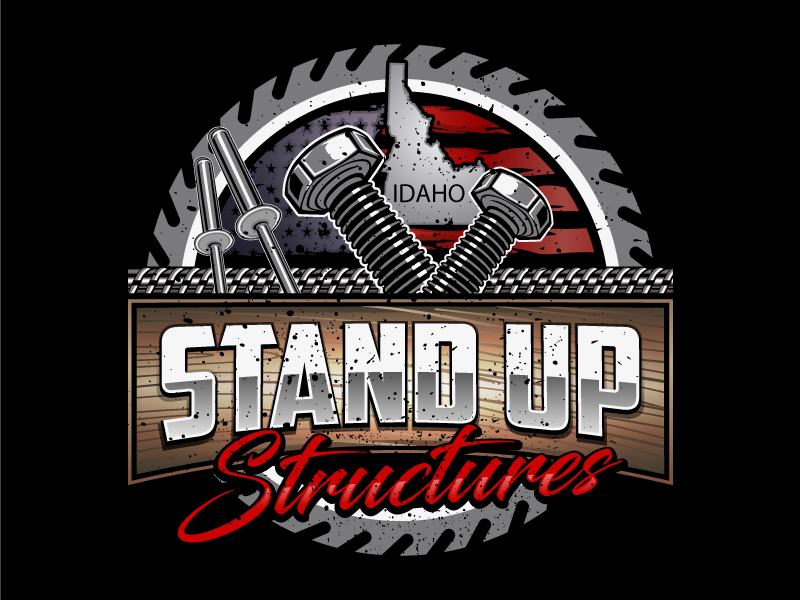 STAND UP STRUCTURES logo design by Suvendu