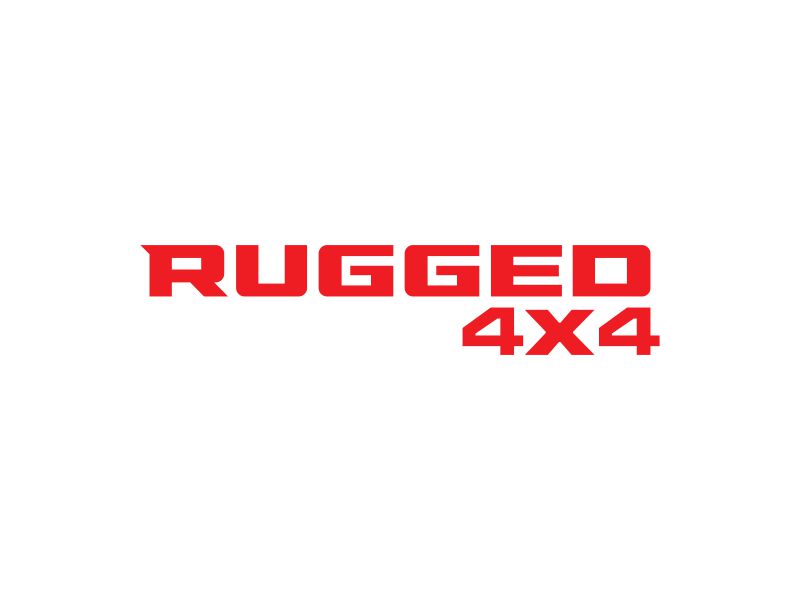Rugged 4x4 logo design by Barkah