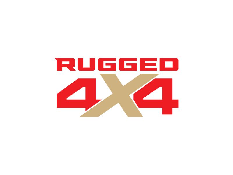 Rugged 4x4 logo design by Barkah