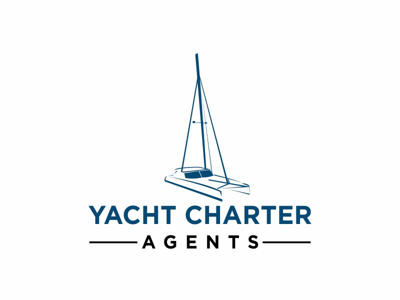Yacht Charter Agents logo design by Greenlight