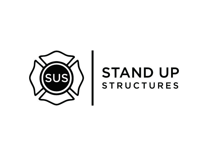STAND UP STRUCTURES logo design by ozenkgraphic