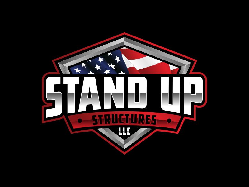 STAND UP STRUCTURES logo design by hopee