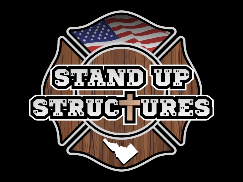STAND UP STRUCTURES logo design by RIFQI