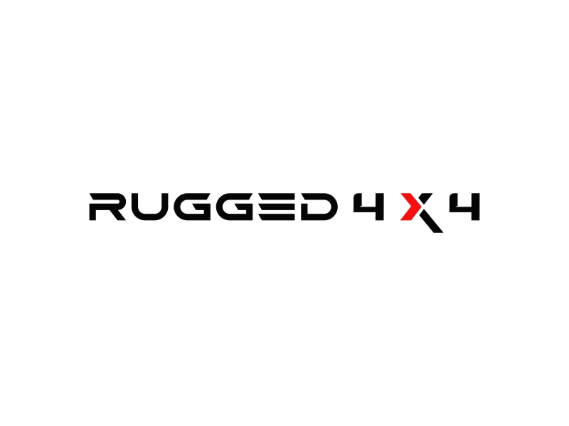 Rugged 4x4 logo design by DuckOn
