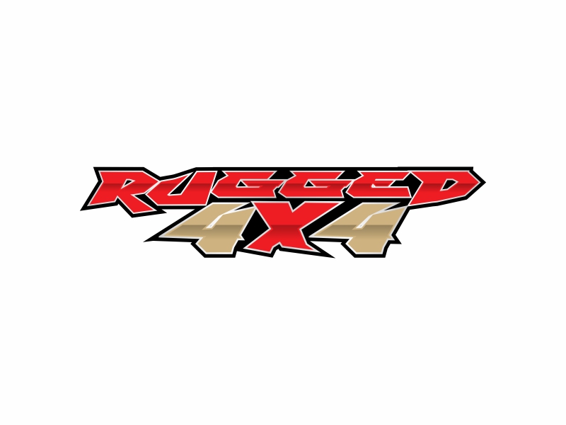 Rugged 4x4 logo design by rizuki