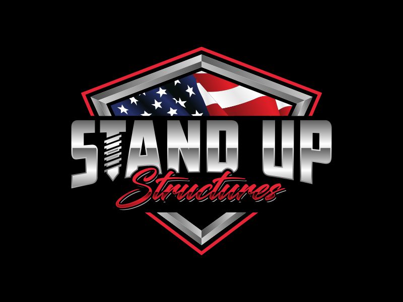 STAND UP STRUCTURES logo design by hopee