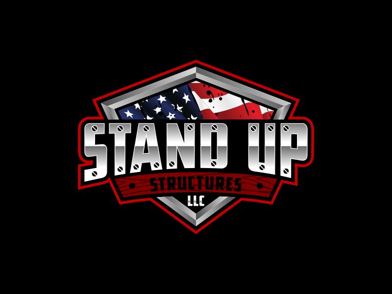 STAND UP STRUCTURES logo design by hopee