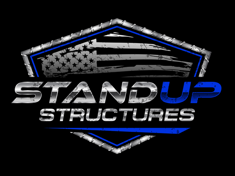 STAND UP STRUCTURES logo design by MAXR