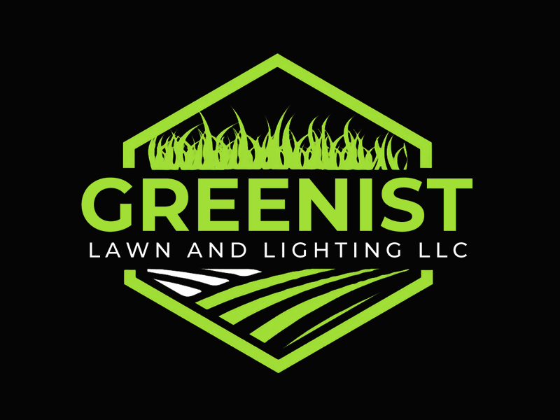 Greenist Lawn and Lighting logo design by senja03