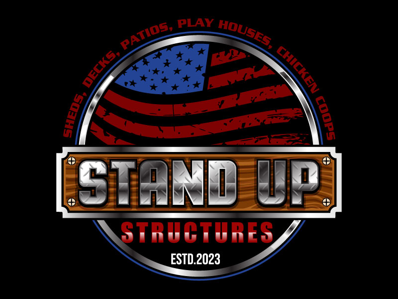 STAND UP STRUCTURES logo design by LogoQueen