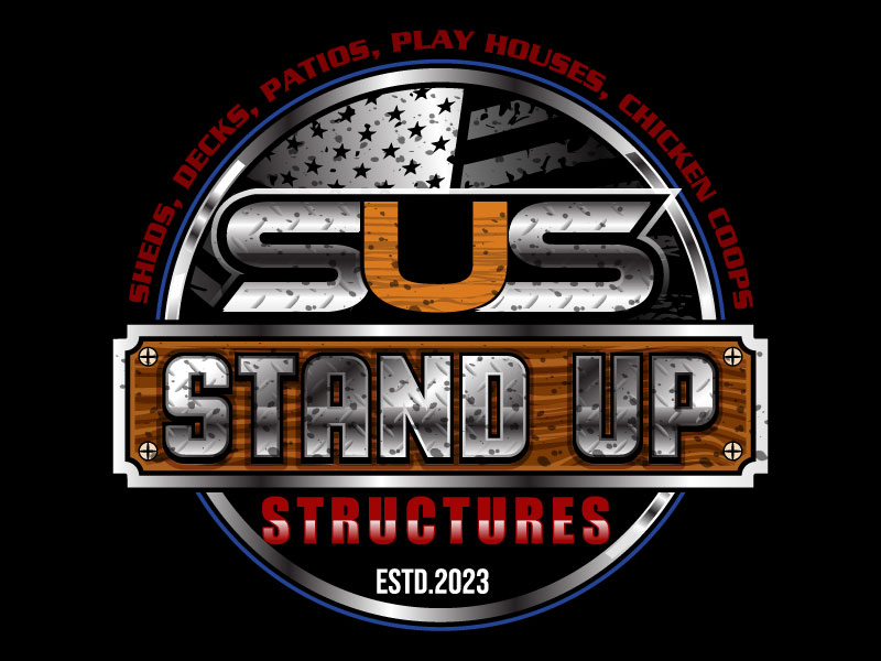 STAND UP STRUCTURES logo design by LogoQueen