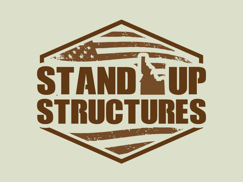 STAND UP STRUCTURES logo design by PRN123
