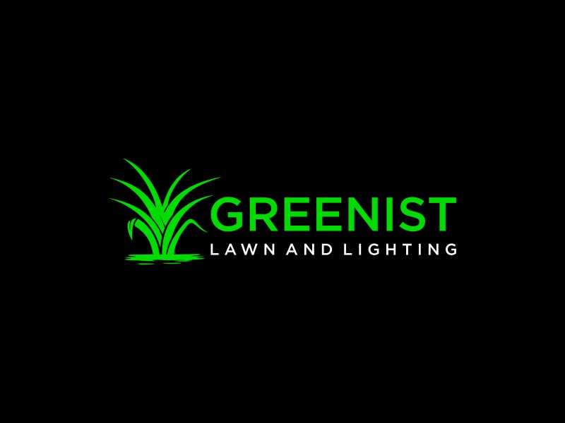 Greenist Lawn and Lighting logo design by ragnar