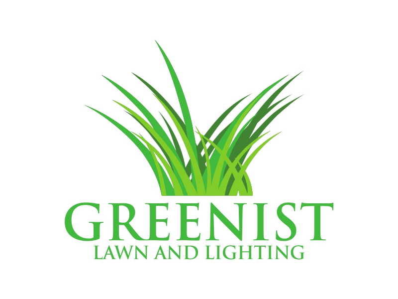 Greenist Lawn and Lighting logo design by qqdesigns