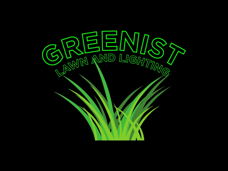 Greenist Lawn and Lighting logo design by qqdesigns